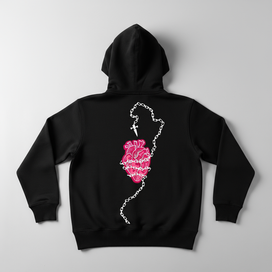 Chained heart Hoodie